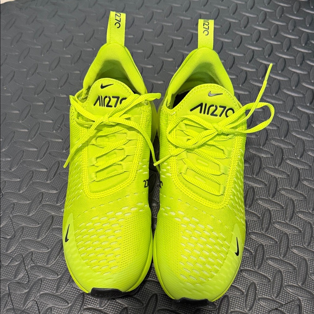 Nike Air Max 270 Volt Yellow Sneakers
